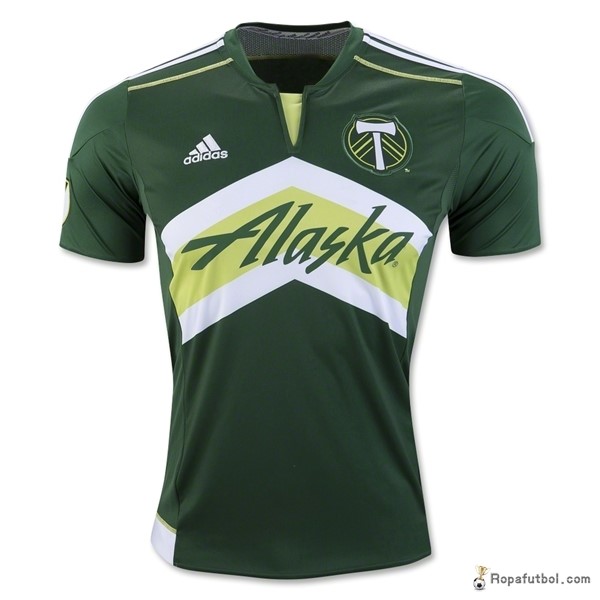 Camiseta Portland Timbers Replica Primera Ropa 2016/17 Verde